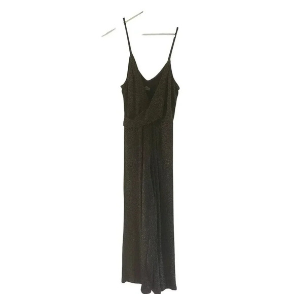 Angie Shimmery Dress Jumpsuit Size Medium Stretch Party Romper Chic - Picture 1 of 10